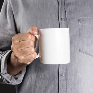 Tazas <span class=keywords><strong>de</strong></span> café <span class=keywords><strong>de</strong></span> cerámica <span class=keywords><strong>blanca</strong></span>, tazas <span class=keywords><strong>de</strong></span> porcelana listas <span class=keywords><strong>para</strong></span> sublimación, tazas <span class=keywords><strong>de</strong></span> <span class=keywords><strong>11</strong></span> <span class=keywords><strong>onzas</strong></span> con mango grande <span class=keywords><strong>para</strong></span> bebidas calientes o frías, venta al por mayor - Product Image 3