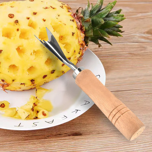 Stainless steel <b>pineapple</b> <b>peeler</b>, household fruit <b>peeler</b>, <b>pineapple</b> eye remover, multi-functional fruit peeling tool - Product Image 1