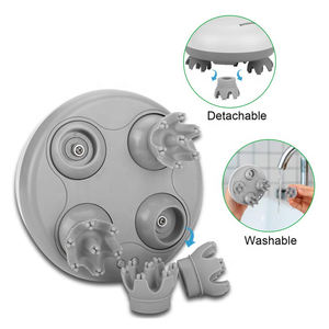 Masajeador de cuero cabelludo de cabeza eléctrico impermeable de alta calidad piernas pies espalda cuello y cabeza Mini masajeador - Product Image 4