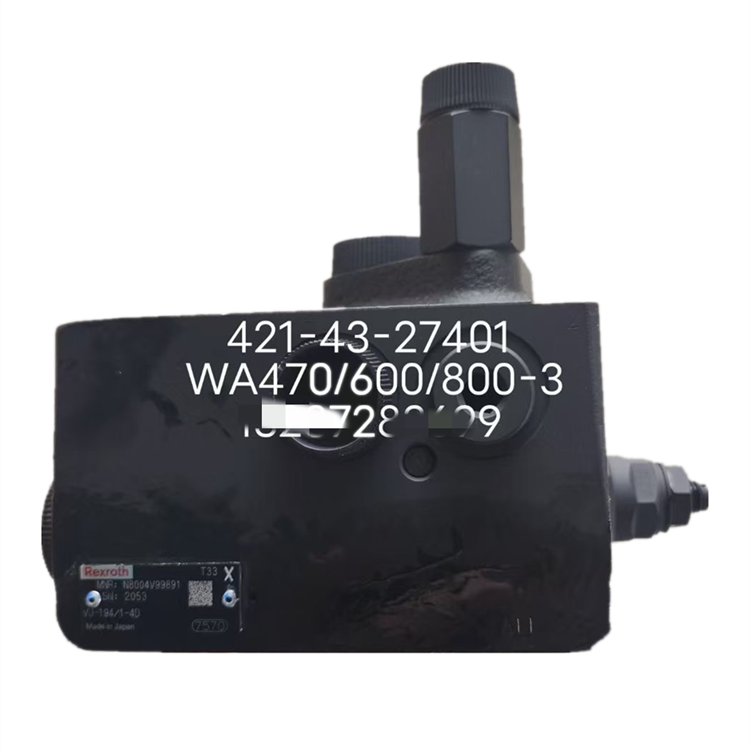 421-43-27401 Accumulator Valve for Wheel Loaders WA600-3