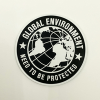 Écusson personnalisé en PVC souple 3d en relief écologique Logo de marque Étiquettes en caoutchouc Écussons en silicone uniformes tactiques