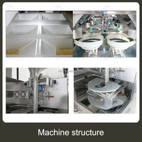 Équipement de formage et de découpe de sachets de thé triangulaires en nylon à ultrasons pour les usines de thé, machine d'emballage de sachets de thé pyramidaux