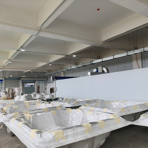 Bồn tắm nước nóng ngoài trời kiểu châu Âu sang trọng Dubai, <span class=keywords><strong>massage</strong></span> bằng máy bay phản lực, hình tròn, có bể bơi, chất liệu ABS, kèm bộ xả nước độc lập. - Product Image 6