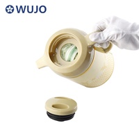 Suqi — Thermos de 1l-1,9 l en acier inoxydable, tasse à café thermique, sous vide, avec verre, expédié de la chine, WUJO