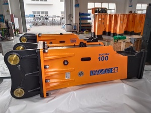SOOSAN Open Type Excavator Hydraulic Hammer Concrete Breaker High Quality for 25T 26T 27T 28T 29T 30T 150mm Chisel Diameter - Product Image 5