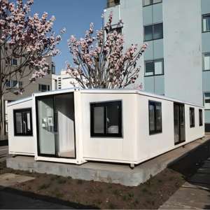 Casa contenedor extensible y plegable <span class=keywords><strong>de</strong></span> 40 pies, casa portátil pequeña para el hogar para uso al aire libre en el inodoro <span class=keywords><strong>de</strong></span> la Oficina del Hotel - Product Image 2