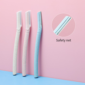 Set <span class=keywords><strong>Rasoio</strong></span> Ecologico con Logo Personalizzato, Rifinitore per Sopracciglia <span class=keywords><strong>e</strong></span> <span class=keywords><strong>Rasoio</strong></span> per Trucco - Product Image 3