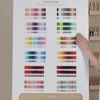 ZRKGEL Fournisseurs Professionnels de Produits pour Ongles – Kit de 160 Gels Colorés avec Nuancier Complet, Qualité Salon, Sans TPO ni HEMA, Base et Top Coat Inclus