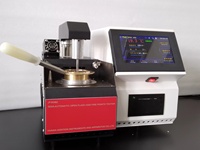 Analyseur de point d'allumage et de point d'incandescence à coupelle ouverte entièrement automatique ASTM D92 ADDITION, testeur de points de feu