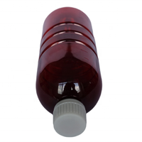 Flacon en PET de 500 ml pour sirop médicinal oral de haute qualité