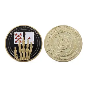 Lucky Commemorative Custom Antique And Chips Sale Metal Coins Challenge Coins