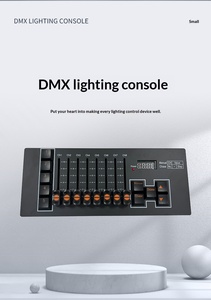 Controlador de Luces DMX Portátil, Mini Consola para Bodas, Eventos, Fiestas, Salones de Banquetes, Configuración Rápida, Escenas Simples, Persecución, Atenuación - Product Image 4
