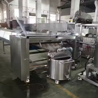 Machine de moulage de dépôt de gouttes de chocolat rotative professionnelle de 600mm de large