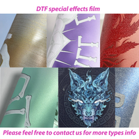 Film DTF à séchage rapide haute température 100gsm/120gsm en rouleau 30cm/60cm/120cm*100m Blanc Facile à découper Facile à appliquer sur textiles 3T