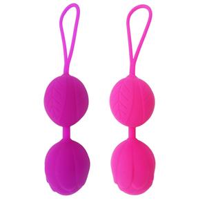 Koro Ben Wa Exercício de Aperto Vaginal Inteligente para Mulheres Brinquedos Sexuais em Forma de Rosa Bolas de Kegel de Silicone - Product Image 2
