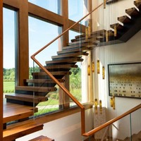 TAKA Intérieur/extérieur DIY facile à installer Escalier flottant de maison de haute qualité