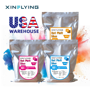 Pegamento Termofusible Xin Flying, Stock en Almacén de EE. UU., Bolsa de 1 kg, Entrega en 5-7 Días, Adhesivo TPU Blanco/Negro/Mixto para Camisetas - Product Image 1