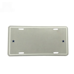 Cadre de plaque d'immatriculation de voiture, cadre de plaque d'immatriculation standard américain vierge pour sublimation, vente en gros - Product Image 5