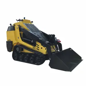 2024 Venta caliente Joystick hidráulico Skid Steer Loader Ce Epa Diesel Crawler Mini Loader