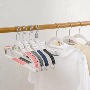 US Style ABS Plastic Coat <strong>Hangers</strong> <strong>Multi</strong>-Layer Tie Organizer for Clothes Bags Tools-Non-Slip Fabric <strong>Hangers</strong> for Travel - Product Image 4