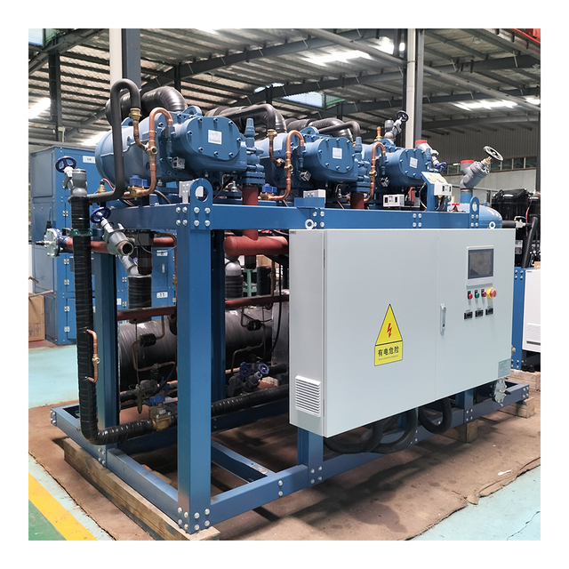 140/210/240HP Two Three Four Parallel Condensing Unit Refrigeration Screw Compressor Unit Blast Freezer Cold Room Walk in Fridge