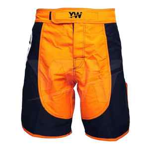 Le logo court noir pour hommes en tissu d'arts martiaux durable de qualité standard pour un usage quotidien est disponible chez Wholesale Supply - Product Image 1