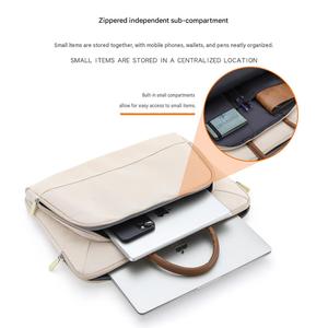 Maletín para portátil de 15.6 pulgadas, impermeable, ligero, para viajes de negocios, de tela Oxford, espacioso, moderno, con ruedas, para damas. - Product Image 6