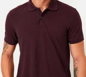 Vêtements de golf personnalisés en gros, chemises et t-shirts à manches longues pour hommes de haute qualité, logo personnalisé, coton tricoté respirant - Product Image 2