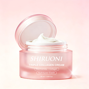 Crème Visage Vegan Personnalisée Éclaircissante Anti-Rides avec Triple Collagène et Acide Hyaluronique pour Hydrater et Renforcer la Barrière Cutanée - Product Image 6