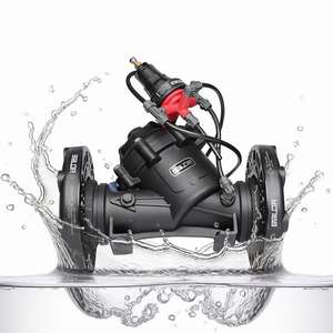 Válvula <span class=keywords><strong>de</strong></span> Control <span class=keywords><strong>de</strong></span> <span class=keywords><strong>Agua</strong></span> Automática <span class=keywords><strong>de</strong></span> 2 Pulgadas DN50, Reductora <span class=keywords><strong>de</strong></span> <span class=keywords><strong>Presión</strong></span>, <span class=keywords><strong>de</strong></span> Plástico, con Solenoide <span class=keywords><strong>de</strong></span> 24V <span class=keywords><strong>para</strong></span> <span class=keywords><strong>Riego</strong></span> <span class=keywords><strong>por</strong></span> <span class=keywords><strong>Goteo</strong></span> - Product Image 1