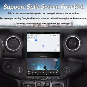 Radio de coche Android para Jeep Wrangler 2018-2023 IPS Tesla pantalla GPS navegación Carplay reproductor Multimedia estéreo Unidad Principal - Product Image 5