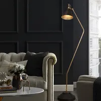 Lampe LED autoportante noire de haute qualité, luminaire décoratif d'intérieur, idéal pour une chambre à coucher, un hôtel