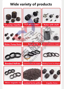 Ferrite prête à l'emploi SmFeN Rotor magnétique inséré à forte puissance aimant de terre rare pompe à eau permanente Condition nouveau - Product Image 6