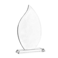HONOR Factory Wholesale New Design Blank Medals Trophies Custom Personalized Crystal Glass Trophy Award Eco-Friendly Engraving