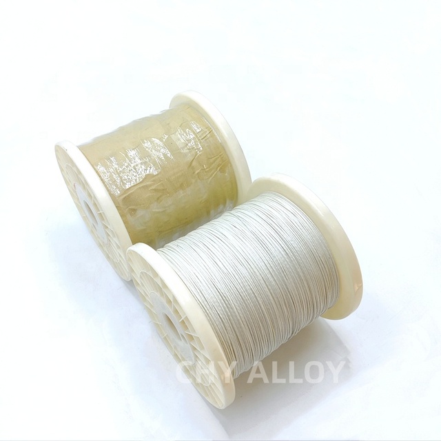 Ni80cr20 Nickel Chrome Nichrome Wire Insulated Cr20ni80 Silicon Fiberglass Ceramic Insulated Nichrome Heating Wire Coil
