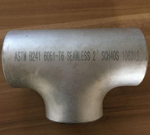 Alliage d'aluminium sans soudure soudé au bout 6061 6063 1 pouce SCH40 - Product Image 3