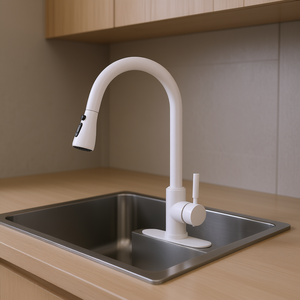 <b>Kitchen</b> Faucet Pull Out Spray <b>Plastic</b> Manual Operation For <b>Kitchen</b> Use - Product Image 2