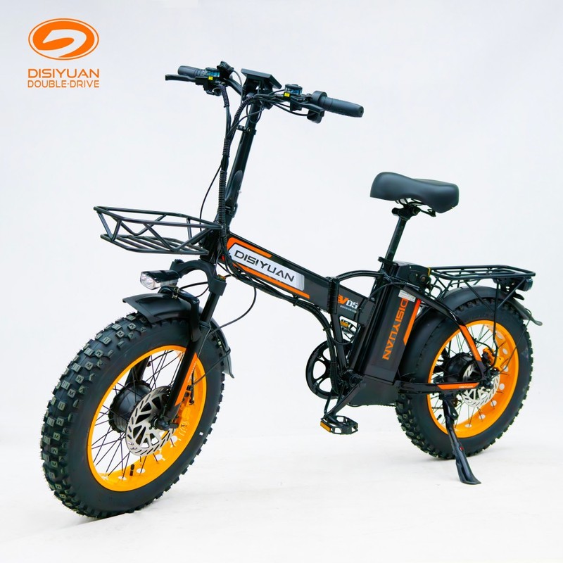 DISIYUAN Full Suspension Ebike 20 Inch