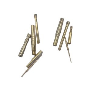 ขั้วต่อไฟฟ้าความแม่นยำสูง XSL-213 ทองเหลืองชุบทอง สำหรับการใช้งานทางการบิน การแพทย์ และอุตสาหกรรม - Product Image 1
