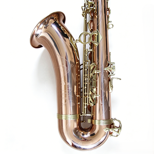 Saxophone ténor professionnel en cuivre phosphoreux avec clés laquées or - Product Image 4