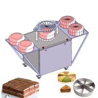 Coupe-gâteau rond pour boulangerie, coupe-brownie au fromage, diviseur de gâteau triangulaire, trancheuse à pain, machine à découper les gâteaux automatique