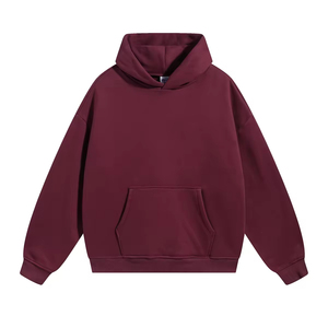 <span class=keywords><strong>Felpa</strong></span> con Cappuccio da <span class=keywords><strong>Uomo</strong></span> Oversize Morbida al Tatto 300 Gsm, Pullover Sportivo con Stampa Grafica - Product Image 2