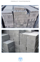 Brique de carbone en graphite fritté imprégné personnalisée, résistante aux acides et aux alcalis à haute température, fabriquée en Chine