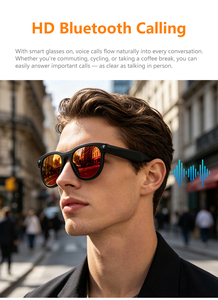 Gafas Inteligentes M88 Pro con IA, <span class=keywords><strong>Cámara</strong></span> <span class=keywords><strong>de</strong></span> 2MP, Interpolación <span class=keywords><strong>de</strong></span> Fotos <span class=keywords><strong>de</strong></span> 5MP, WiFi 6, BT 5.4, Compatible con Traducción por IA, Asistente <span class=keywords><strong>de</strong></span> Voz, Captura <span class=keywords><strong>de</strong></span> Video - Product Image 3