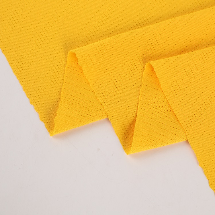 Популярная эластичная трикотажная сетчатая спортивная ткань drifit для активного отдыха, ткань из полиэстера и спандекса