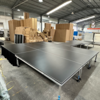 Plate-forme de scène portable GT Stage Deck 2m X 2m avec 200mm de hauteur