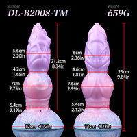 YOCY gode gonflable fantaisie Alien gode vagin gonflable Masturbation femme énorme gode couleur bonbon jouets sexuels pour adultes en gros