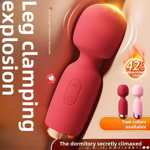 Merveilleuse baguette vibrante rechargeable pour femmes, masseur sexuel chauffant, jouet sexuel pour adultes - Product Image 4