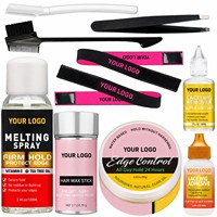 Dissolvant de colle pour perruques à action rapide, pour perruques en dentelle, systèmes capillaires et extensions