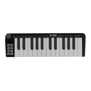 M-VAVE SMK-25 MINI 25 Keys Portable <strong>MIDI</strong> Keyboard Controller <strong>USB</strong> for Plastic Mini <strong>MIDI</strong> Piano Compact Arrangement Music - Product Image 2